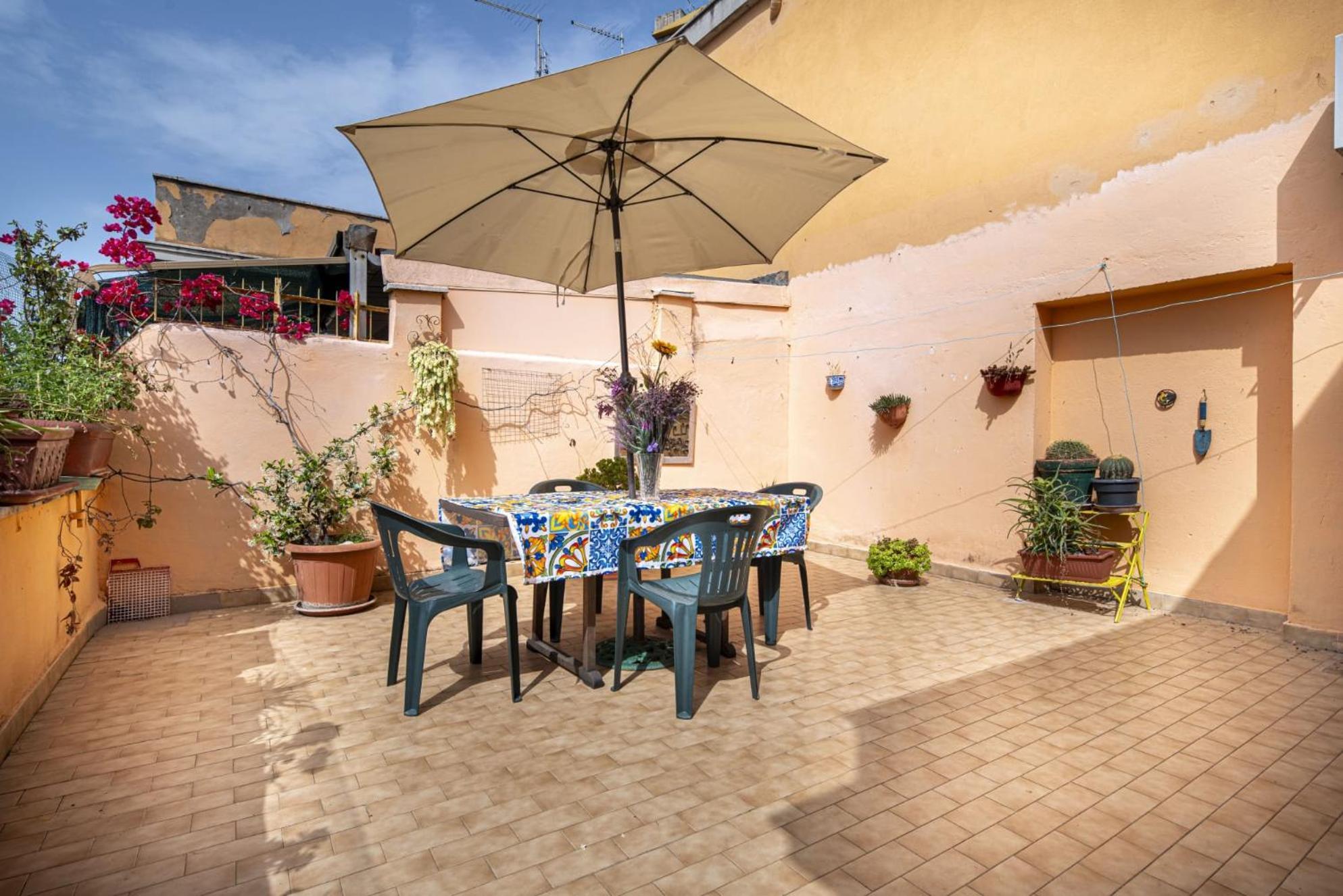 Carola'S Terrace / La Terrazza Di Carola Appartement Rome Buitenkant foto